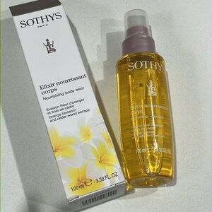 Sothys Paris orange blossom and Cedarwood body oil NEW